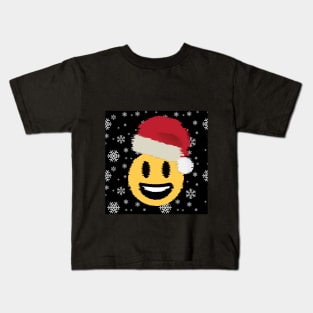 Santa Smiley Kids T-Shirt